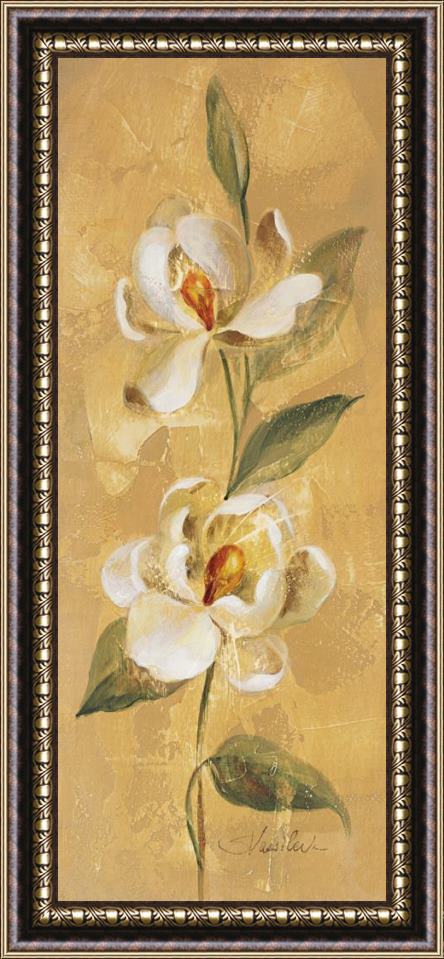 Silvia Vassileva Sunkissed Flowers Iv Framed Painting