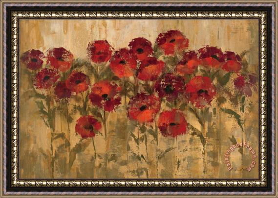 Silvia Vassileva Sunshine Florals Framed Painting
