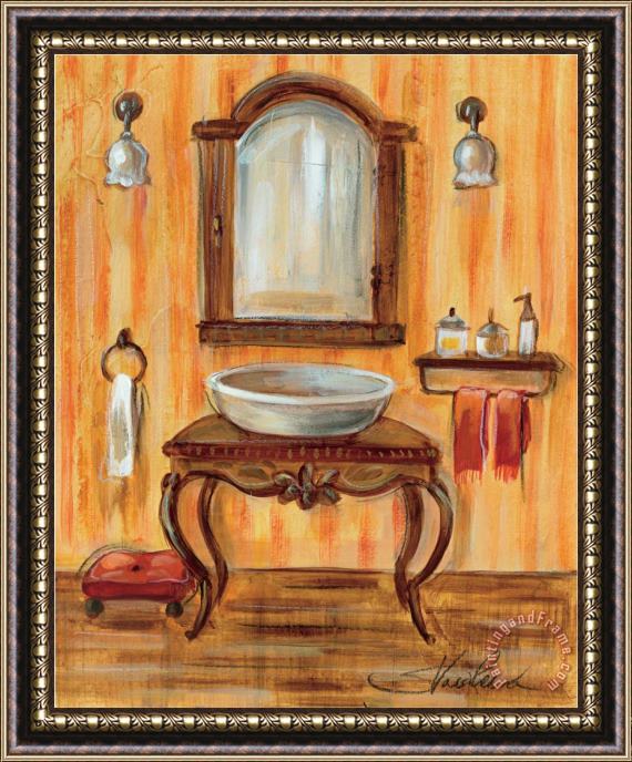 Silvia Vassileva Tuscan Bath II Framed Painting