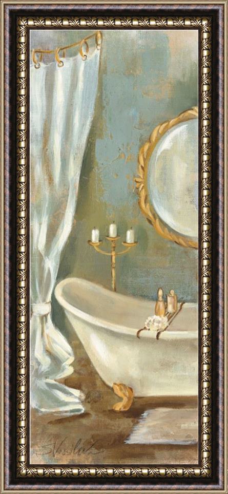 Silvia Vassileva Vintage Bath Framed Painting