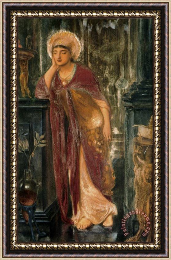 Simeon Solomon Byzantium Framed Painting
