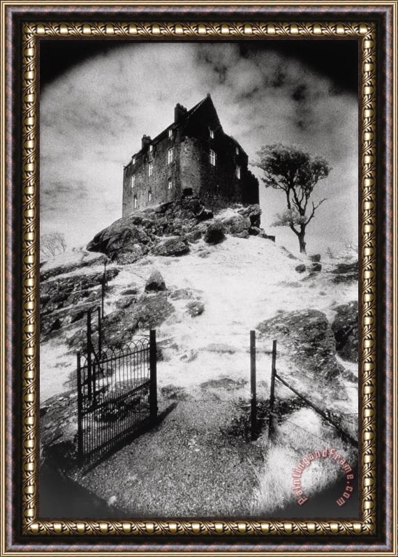 Simon Marsden Duntroon Castle Framed Painting