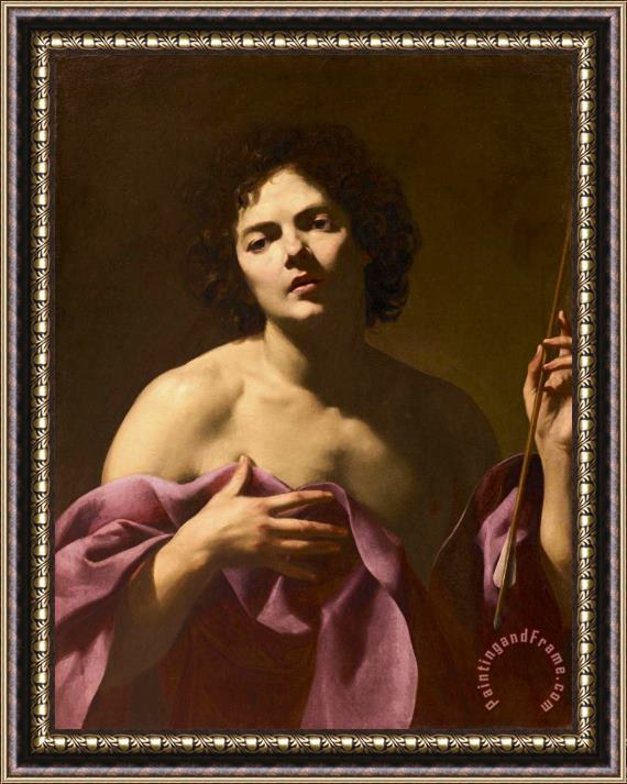 Simon Vouet Saint Sebastian Framed Painting