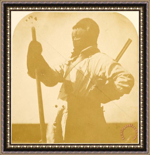 Sir Edward Augustus Inglefield Captain Sir Robert Mcclure Travelling Costume Framed Painting