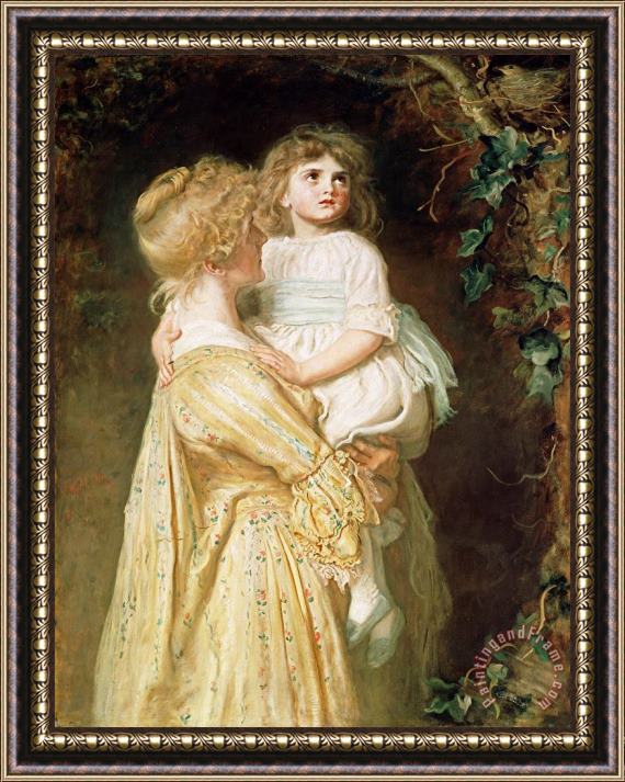 Sir John Everett Millais The Nest Framed Painting