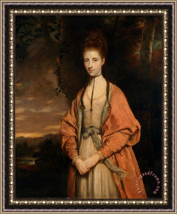 Sir Joshua Reynolds Anne Seymour Damer Framed Print