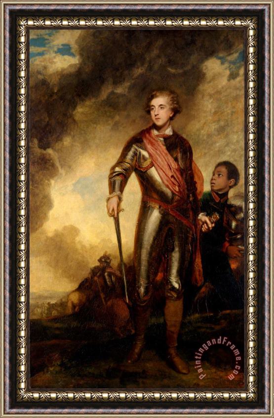 Sir Joshua Reynolds Charles Stanhope, 3rd Earl of Harrington Framed Print