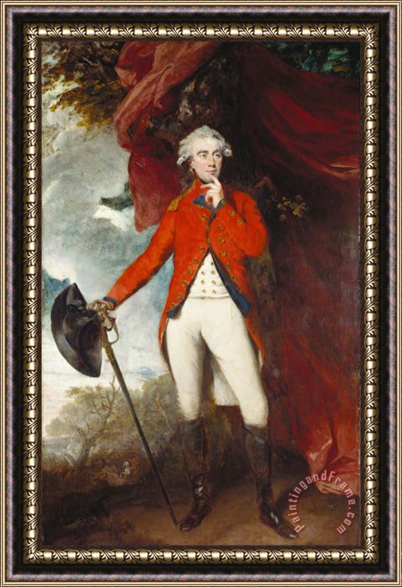 Sir Joshua Reynolds Francis Rawdon Hastings (1754 1826), Second Earl of Moira And First Marquess of Hastings Framed Painting