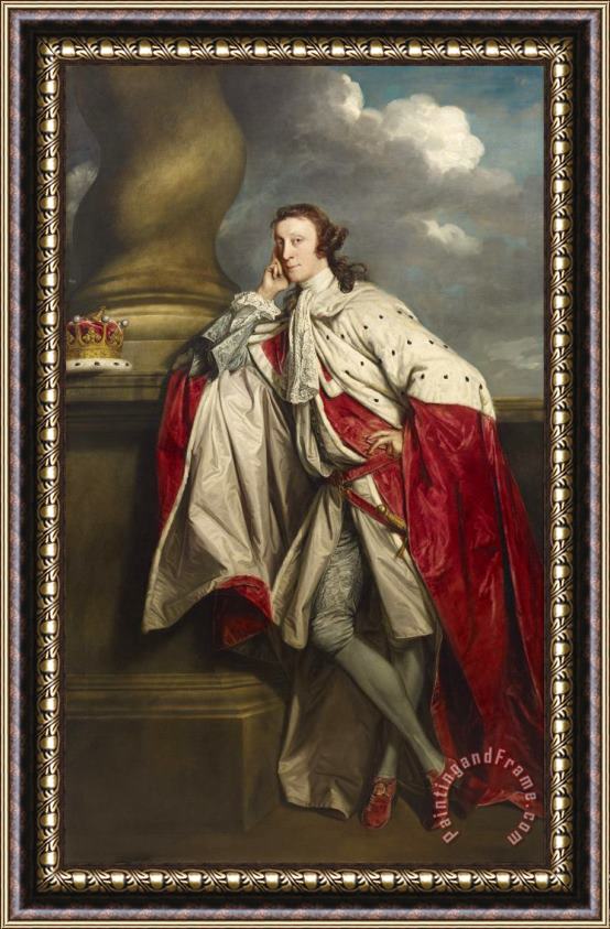 Sir Joshua Reynolds James, 7th Earl of Lauderdale Framed Painting
