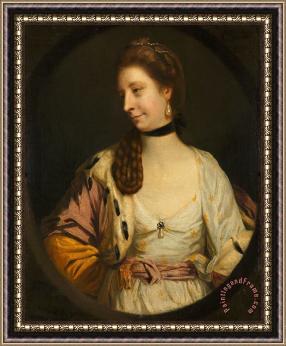 Sir Joshua Reynolds Lady Sondes Framed Painting