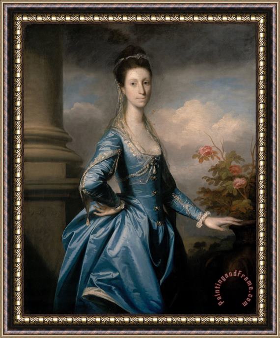 Sir Joshua Reynolds Miss Elizabeth Ingram Framed Painting