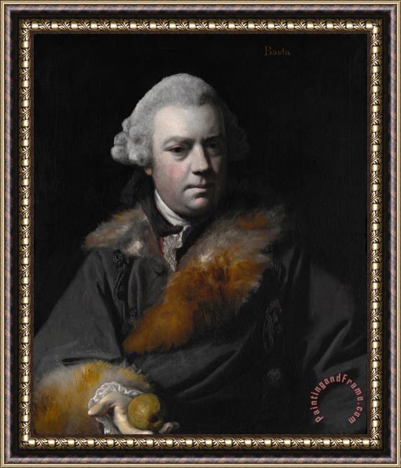 Sir Joshua Reynolds Portrait of Thomas Bowlby Framed Print