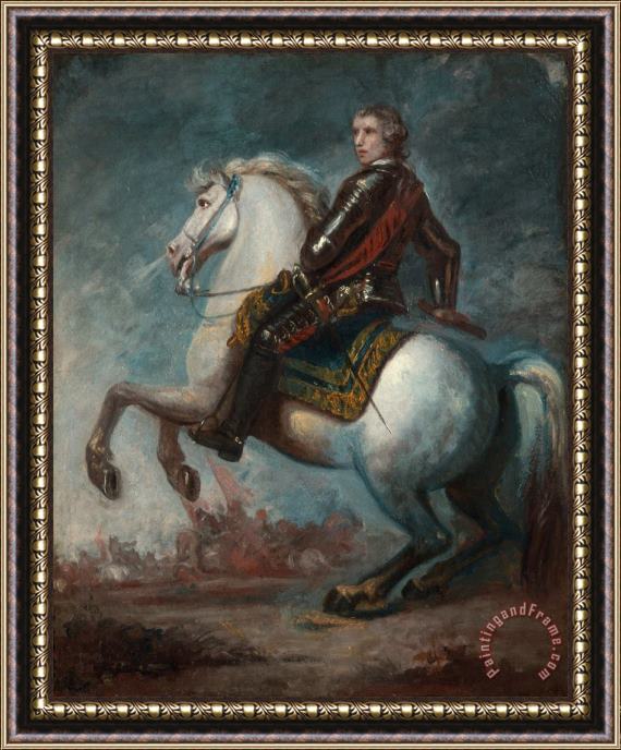 Sir Joshua Reynolds Sir Jeffrey Amherst Framed Painting