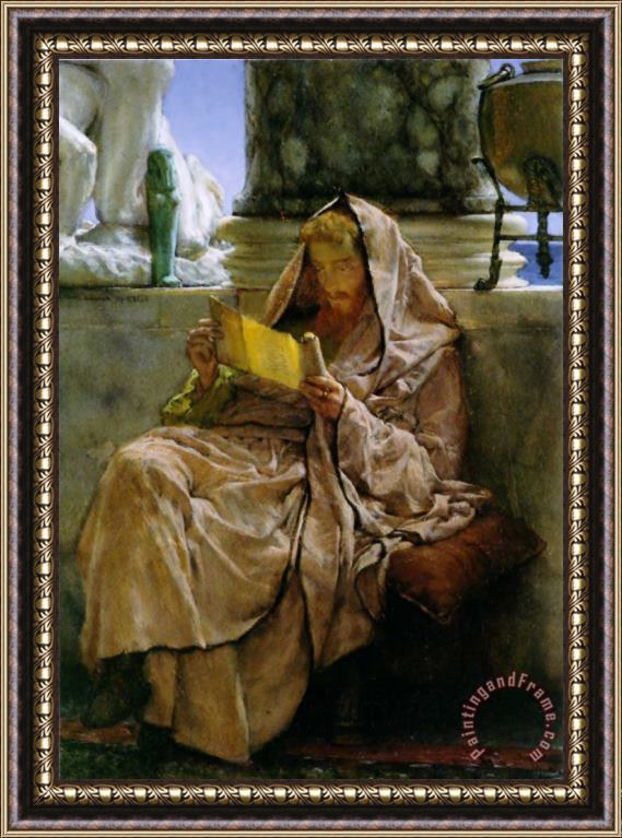 Sir Lawrence Alma-Tadema Prose Framed Print