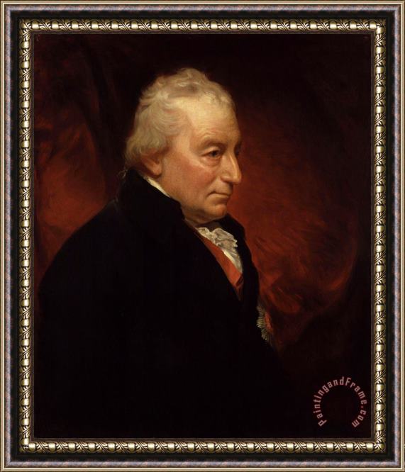 Sir William Beechey John Jervis, Earl of St Vincent Framed Print