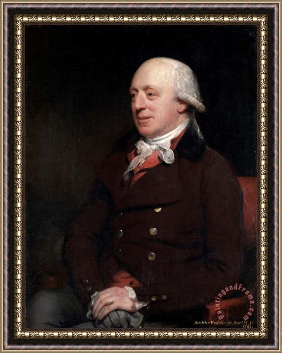 Sir William Beechey John Wodehouse Mp Norfolk, 1785 Framed Painting