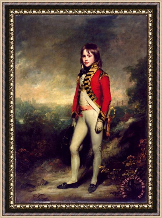Sir William Beechey Master James Hatch As Marshall's Attendant at The Montem Eton, 1796 Framed Print