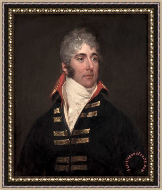 Sir William Beechey Portrait of a Man, 1800 Framed Painting