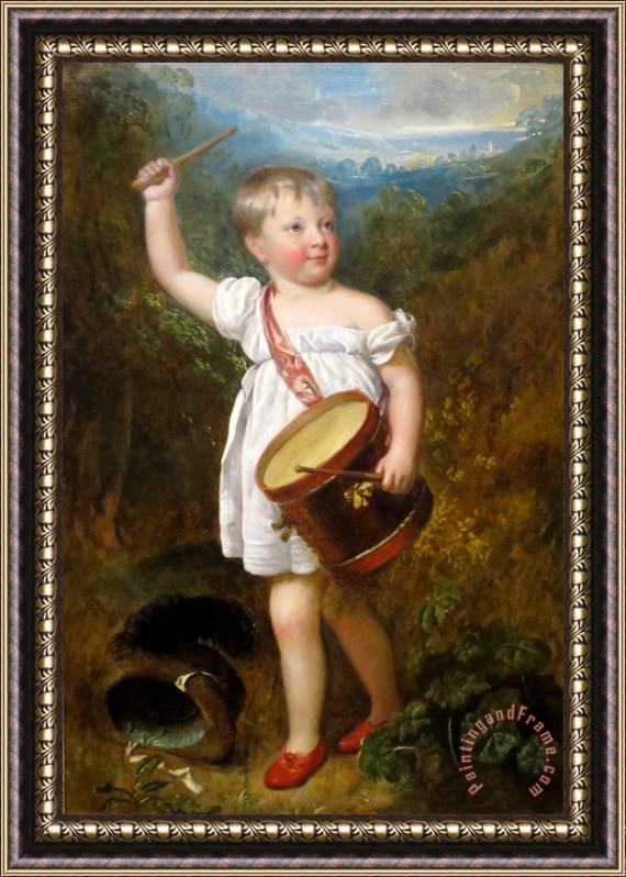 Sir William Beechey Portrait of William Ellis Gosling, 1800 Framed Painting