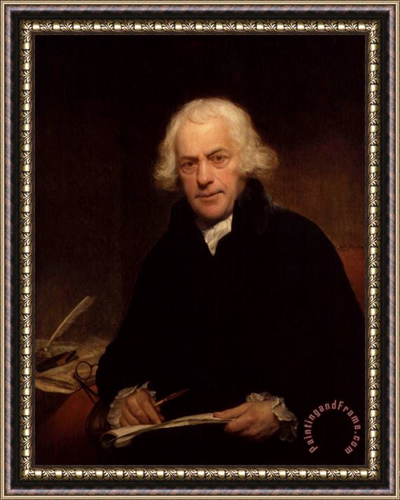 Sir William Beechey Thomas Sandby, 1792 Framed Print