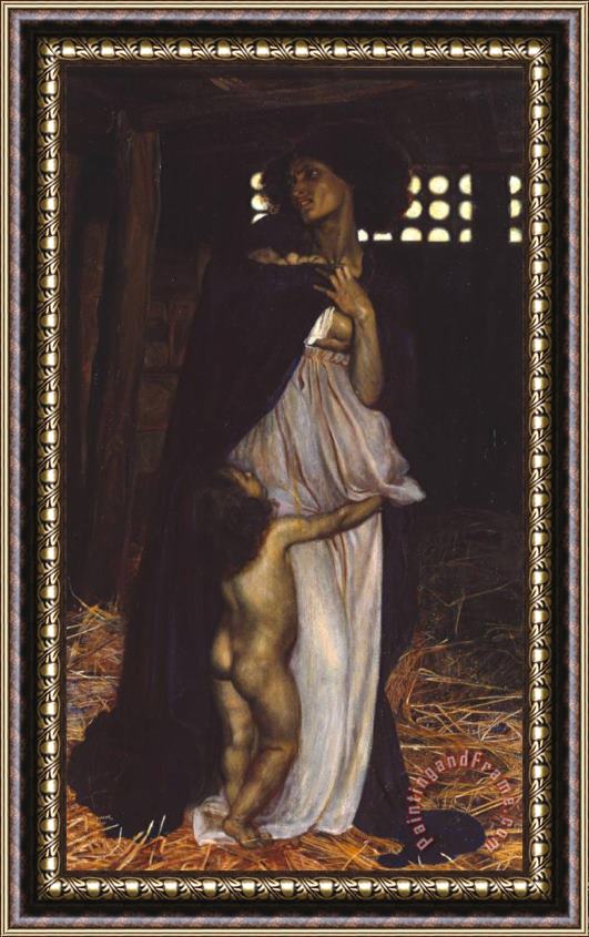 Sir William Blake Richmond The Slave Framed Painting