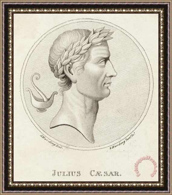 Sophie Harding Gaius Julius Caesar Roman Emperor Framed Painting