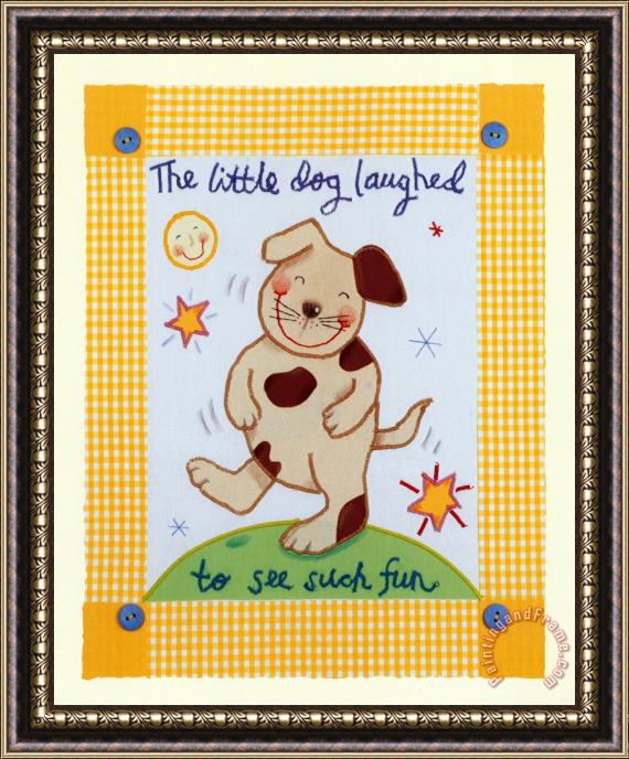 Sophie Harding The Little Dog Laughed Framed Print