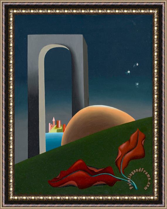 Stella Snead Eclipse of The Moon Framed Painting