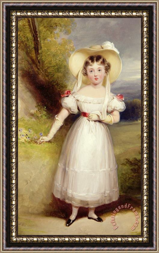 Stephen Smith Princess Victoria Framed Painting