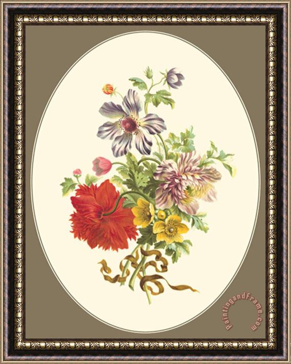 Sydenham Teast Edwards Antique Bouquet Iv Framed Print