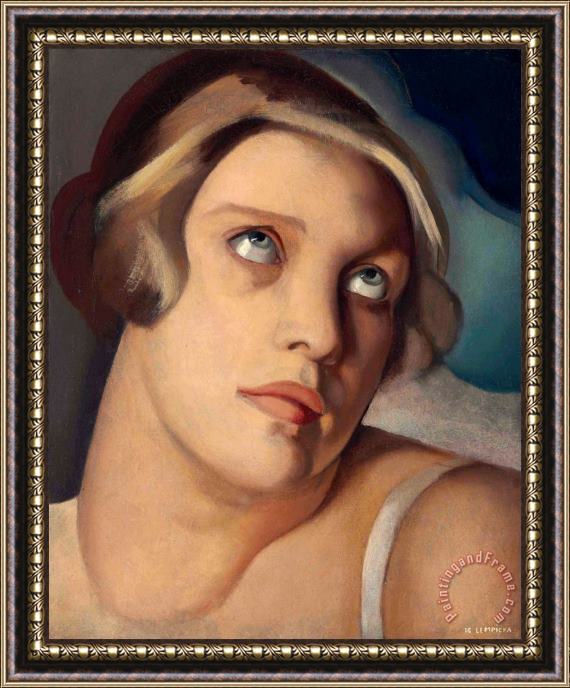 tamara de lempicka Portrait De Madame G., 1930 Framed Painting