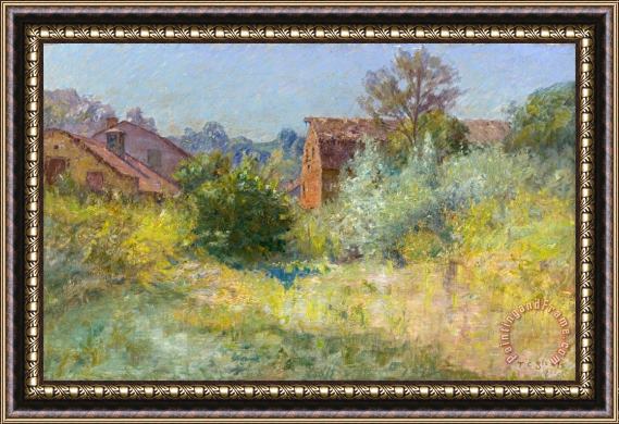 Theodore Clement Steele The Old Mill, Brookville Framed Painting