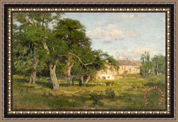Theodore Clement Steele Untitled Landscape Framed Print