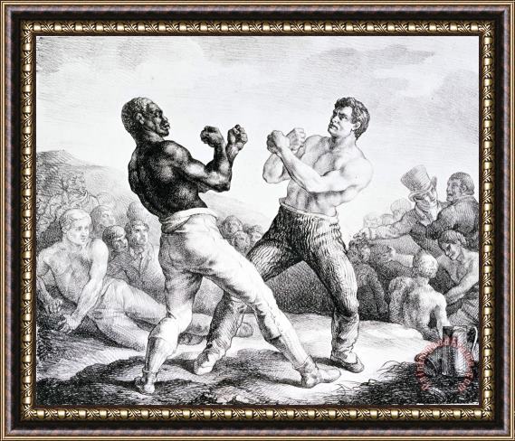 Theodore Gericault The Boxers Framed Print