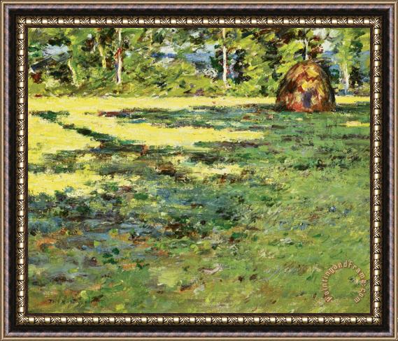 Theodore Robinson Afternoon Shadows Framed Painting
