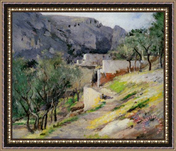 Theodore Robinson Capri Framed Painting