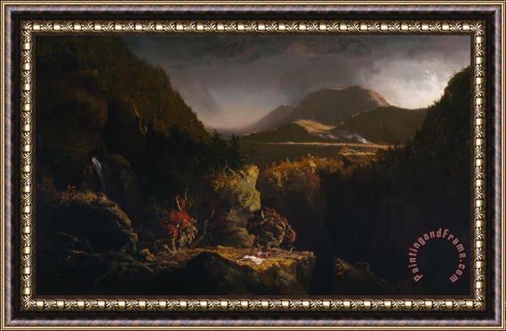 Thomas Cole Landscape with Figures: a Scene From 