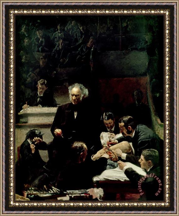 Thomas Cowperthwait Eakins The Gross Clinic Framed Painting