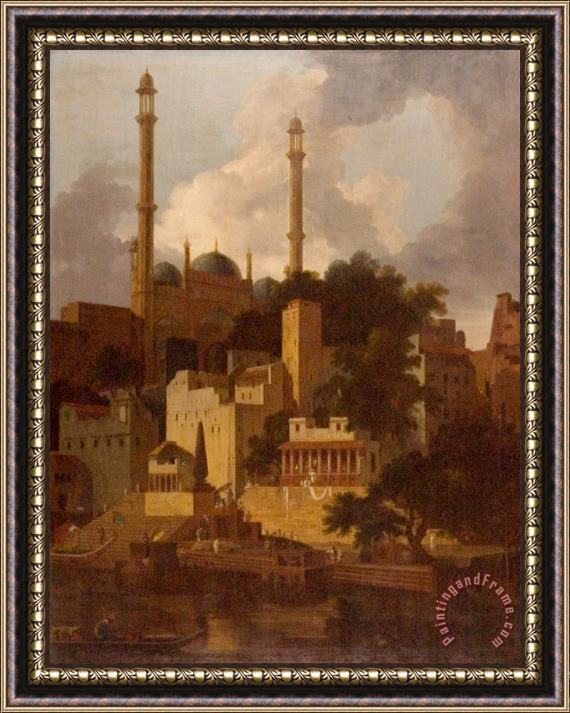 Thomas Daniell Aurangzeb's Mosque Framed Print