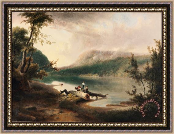 Thomas Doughty Delaware Water Gap Framed Painting