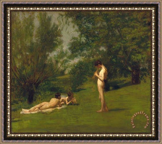 Thomas Eakins Arcadia Framed Painting