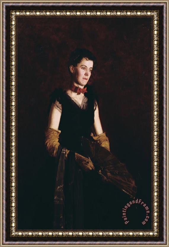 Thomas Eakins Letitia Wilson Jordan Framed Painting