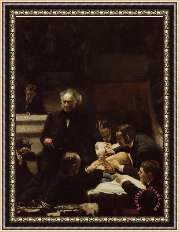 Thomas Eakins The Gross Clinic Framed Painting