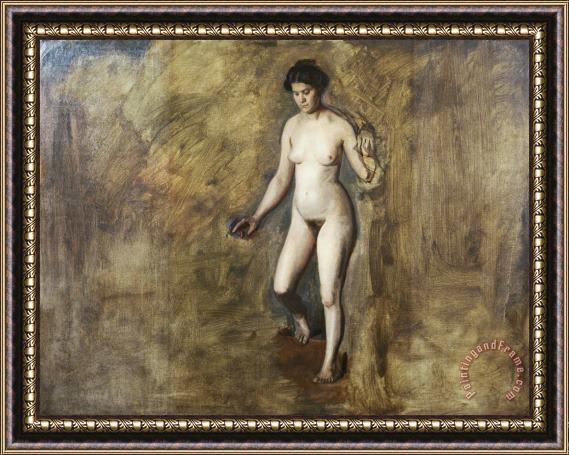 Thomas Eakins William Rush And His Model Framed Painting