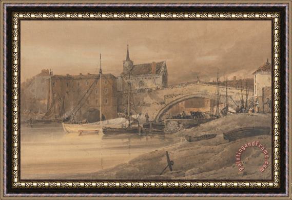 Thomas Girtin Ouse Bridge, York Framed Print