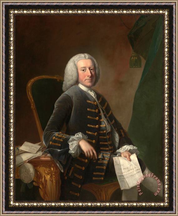 Thomas Hudson Charles Pinfold Framed Painting