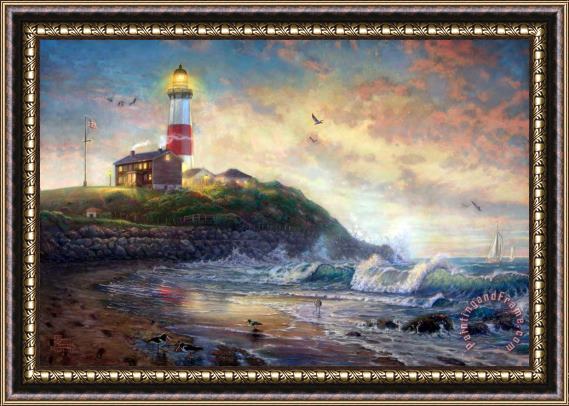Thomas Kinkade Light of Hope Framed Painting