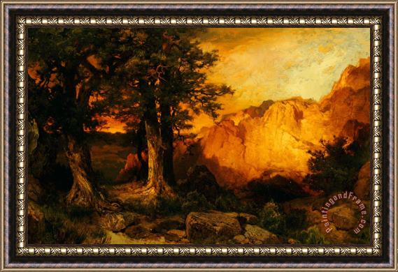 Thomas Moran The Grand Canyon Framed Painting