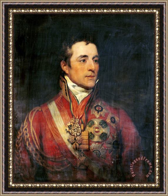 Thomas Phillips The Duke of Wellington Framed Print