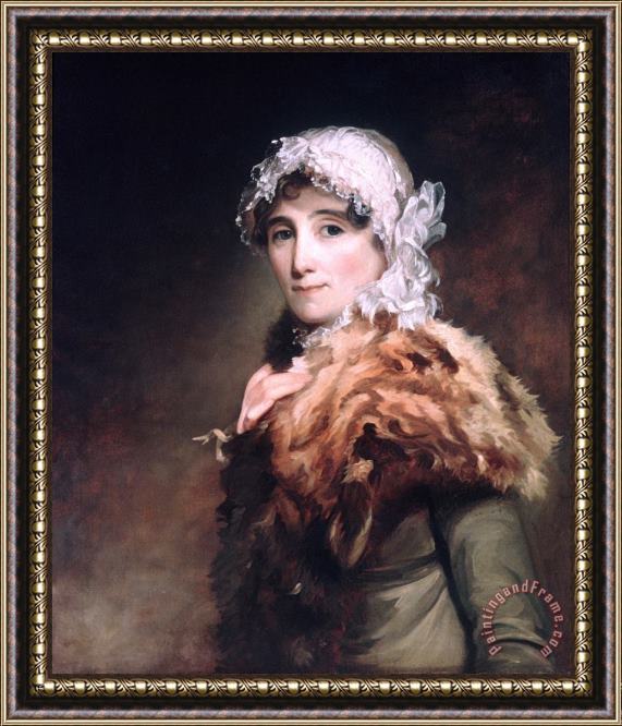 Thomas Sully Mrs. Katherine Matthews Framed Painting